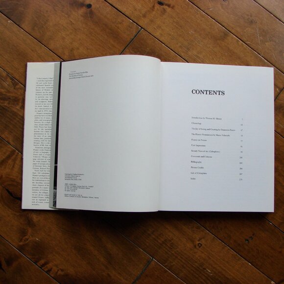 Pablo Picasso Man and His Work Hardcover Book Colour Photos Large Coffee Table - Picture 5 of 12